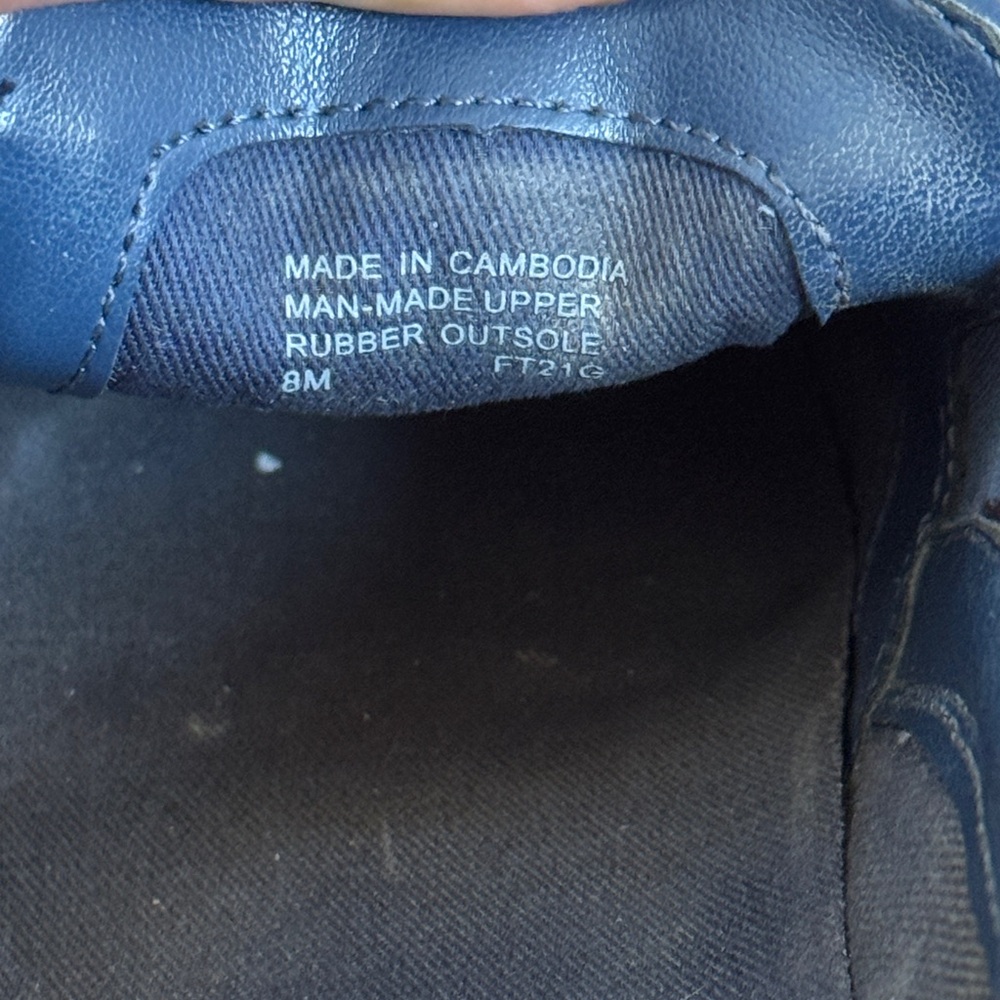 Michael Kors Blue Logo Slip-On Sneakers - Picture 7 of 12